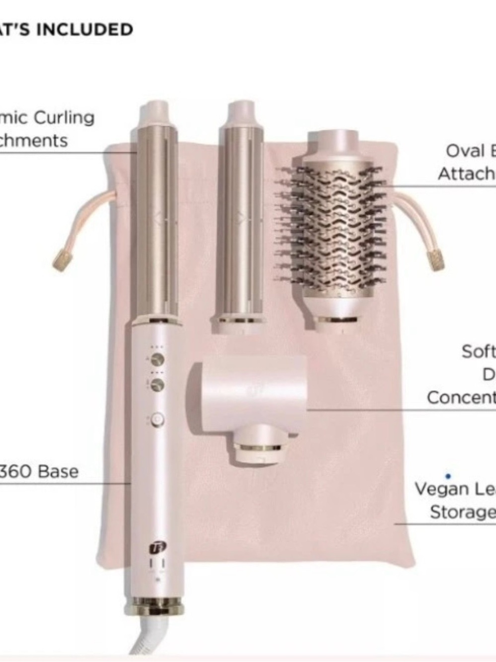 Brand new!! T3 Aire 360 Ceramic Dual Voltage Air Styler Blowout Kit MSRP $349.99